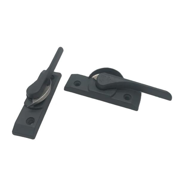 Quality Adjustable Reinforced Sliding Window Crescent Lock Latch ANSI Grade for sale