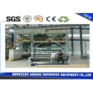 Durable Single S Non Woven Fabric Plant For 1600mm Size , Long Using Life