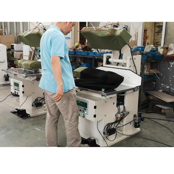 Automatic Dress Pressing Machine Right Front For Lady PU Suit Jacket