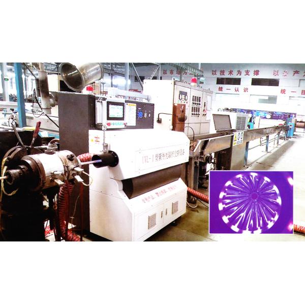 105KW UV Radiation Cable Crossover Machine Flame Retardant Insulating XLPE Compounds
