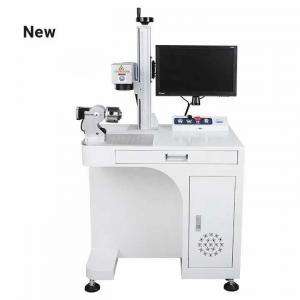 Quality JPT Fiber Laser Marker Machine for Metal Ring Sliver Jewelry Plastic ABS MC for sale