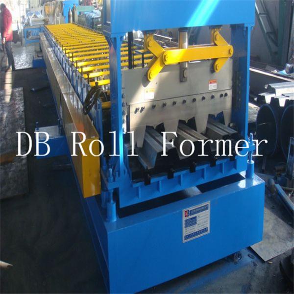 Sheet Metal Decking Roll Forming Machine with PLC Controlling System for Buildings