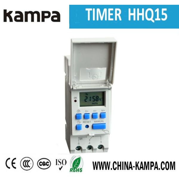 DHC15 DC 220V 16A Weekly Programmable Digital Electronic Timer Switch