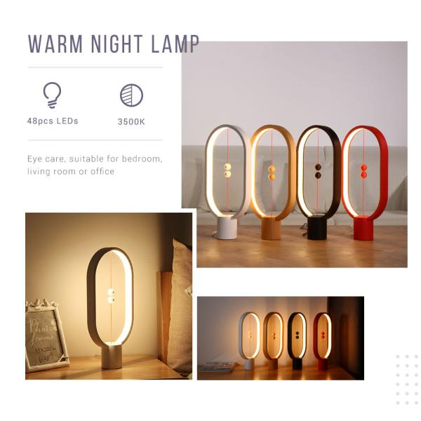 USB Powered LED Night Light Warm White Color With Elegant Appearance