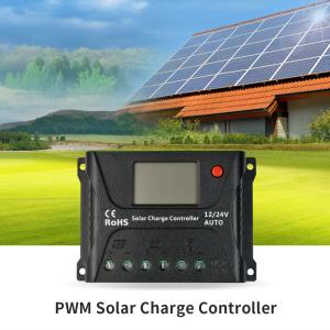 China SR HP2410 PWM Solar Charge Controller PWM Smart Charging With LCD Screen on sale