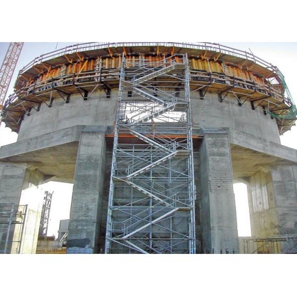 Customized Ringlock Scaffolding System Galvanized Steel Extremely Adaptable