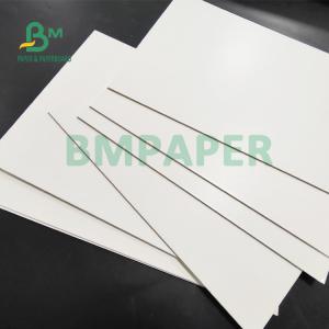 China 1.5mm 2mm Solid White Cardboard For Consumer Packaging High Stiffness on sale