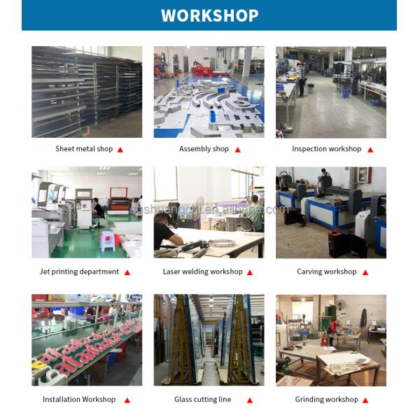 High Brightness LED Light Up Logo Acrylic Sign for Bus Station Outdoor Display Board