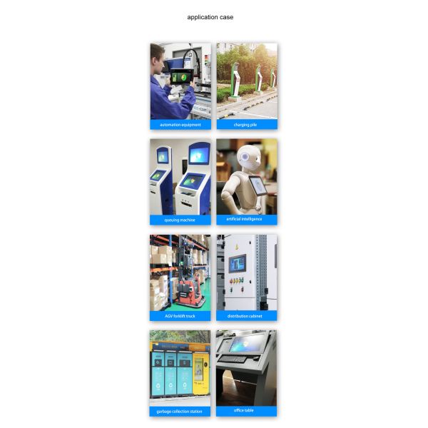 10.1inch Industrial All in One Computers with Embedded Capacitance Touch Screen Computer Fanless J4125 Industrial Panel Pc