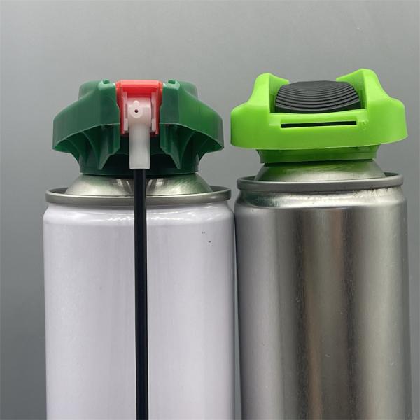 Plastic Spray Trigger Cap for Empty Aerosol Can – Refillable Liquid Dispenser for Cleaning & Lubricants