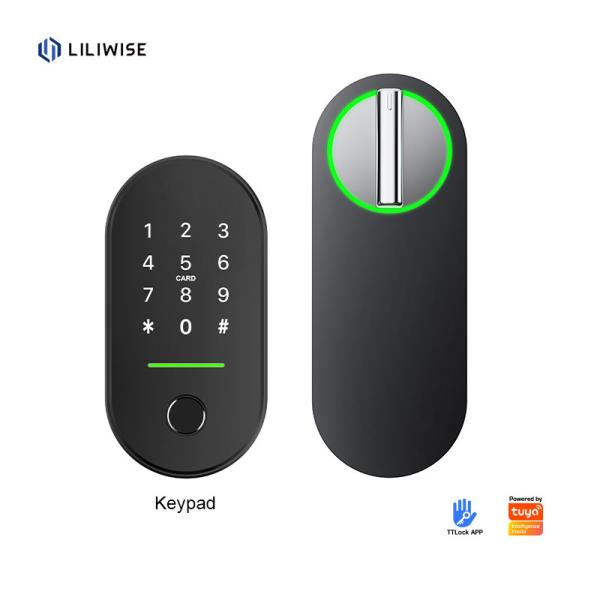 Buy Liliwise Hot Selling Lock Smart Home Indoor Tuya Ttlock Security Digital Lock Wifi Smart Lock With Keyless at wholesale prices