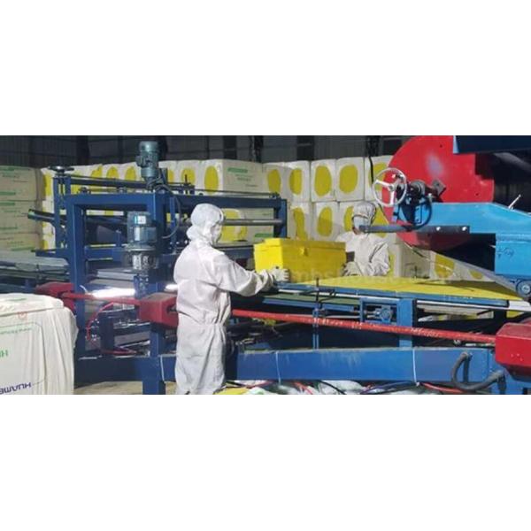 Continuous Rock Wool Metal Roofing Wood Panel Master Machine