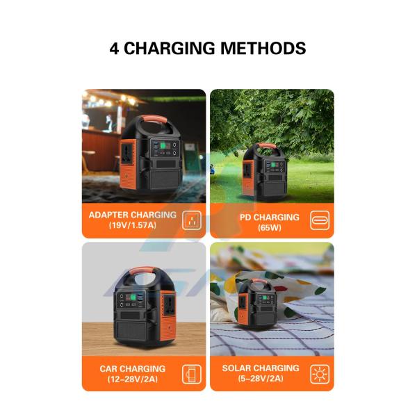 100W Home Portable Generator Power Station Off Grid 110V 220V