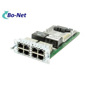Quality CISCO 8 port NIM-8MFT-T1/ E1 Voice router Module High Quality Multi flex Trunk Voice and WAN Network Interface for sale