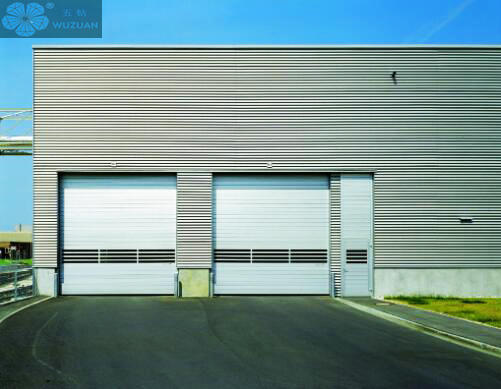 Burglar Proof 2000mm Width 1.5m/S High Speed Rolling Doors
