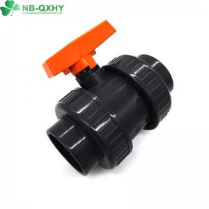 Quality 1-1/4 prime PVC Ball Valves Check Valve Union Valve Butterfly Valve with TPE Seat Seal for sale