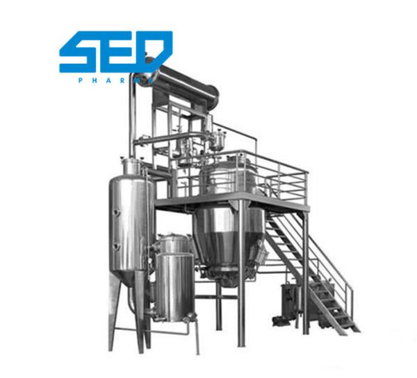 Buy Herb Extraction Machines Chinese Herbal Solvent Recovery Extractor With Multi Functional at wholesale prices