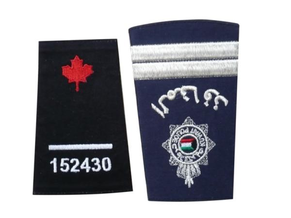 Buy Custom Embroidered Clothing Patch, Personalized Badges With Serging / Heat-Cutting Edge at wholesale prices