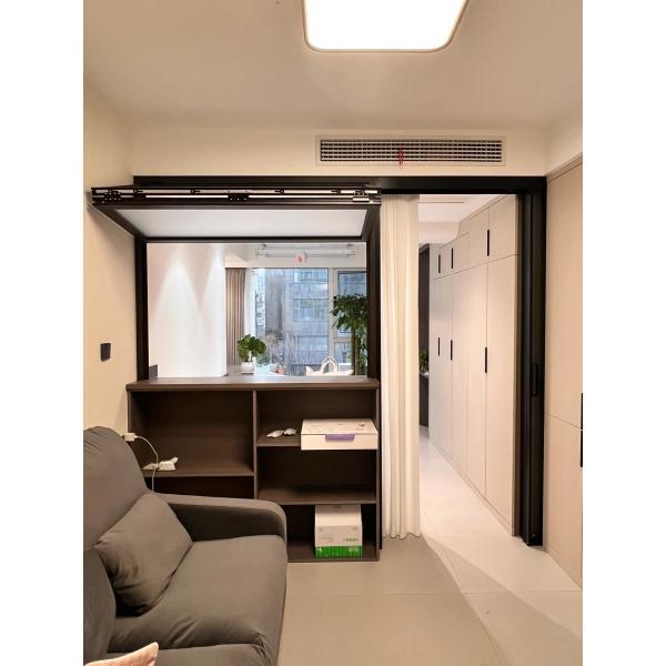 Retractable Screen Folding Windows - Invisible Mesh Storage