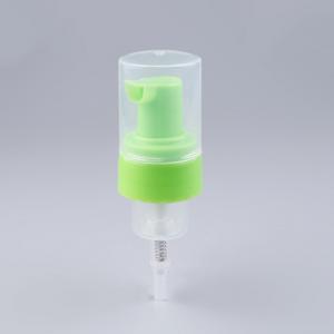 China Sanitizer Soap Dispenser Plastic Foam Pump Green 28mm Hand on sale