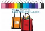 Wholesale Recycle Hand Bag Non Woven Bag, Custom Colorful Tote Shopping Non