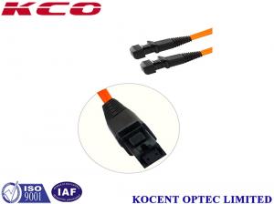 Quality OM1 Orange MT-RJ / UPC PVC LSZH Fibre Optic Patch Cord Diameter 3.0mm for sale