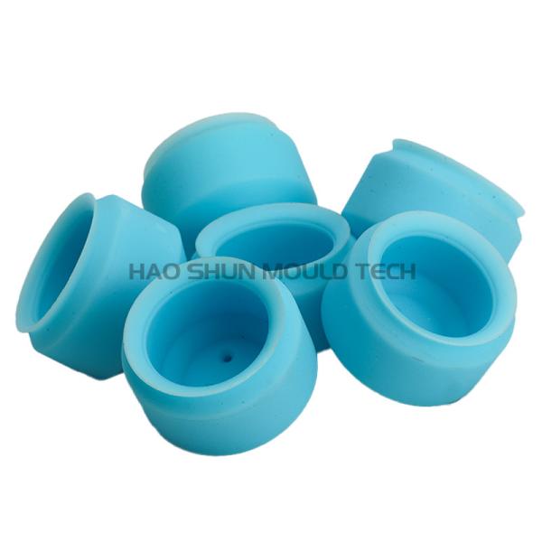 Blue Silicone Molding Vacuum Casting Prototype For Similar TPU Material With Tolerance Of +/-0.1mm