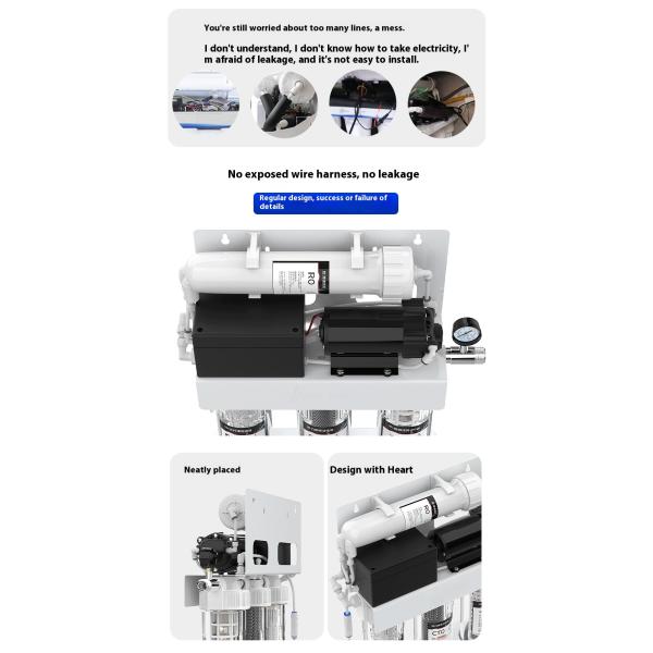 RO Reverse Osmosis Water Purifier Household 5 Stages 150L/H