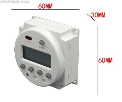 Buy AC 220V 16A CN101A Digital Power Programmable Electronic Timer Switch at wholesale prices