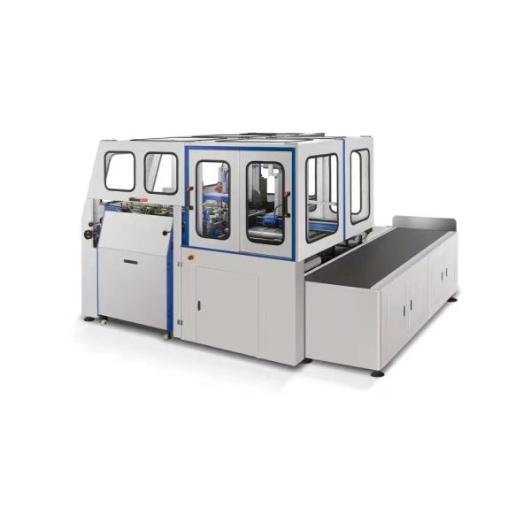 HX36 Multifunctional Automatic Case Maker 1-7 Boards Round Corner Irregular Shape Luxury Packaging