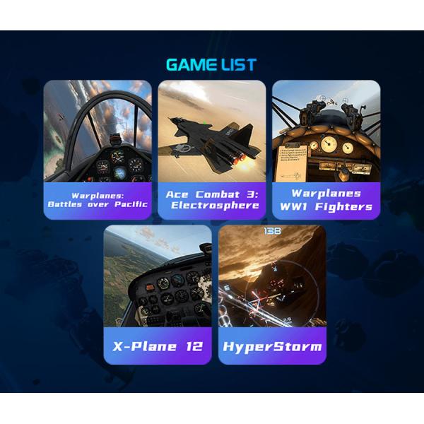 Immersive VR Flight Simulator 9D Vr Aircraft Full Flying Games Airplane Simulator