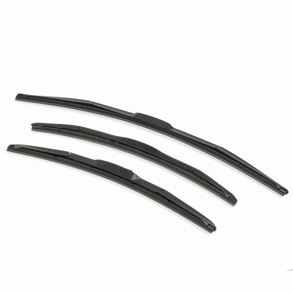 Universal Auto Windshield Wipers Natural Rubber Water Repellent Features