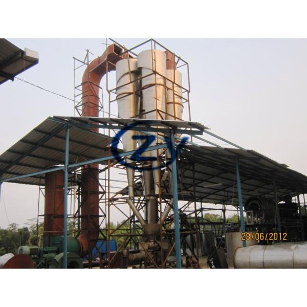 SS304 Rotary Vacuum Sweet Potato Starch Machine Filter Starch Dewatering Machine