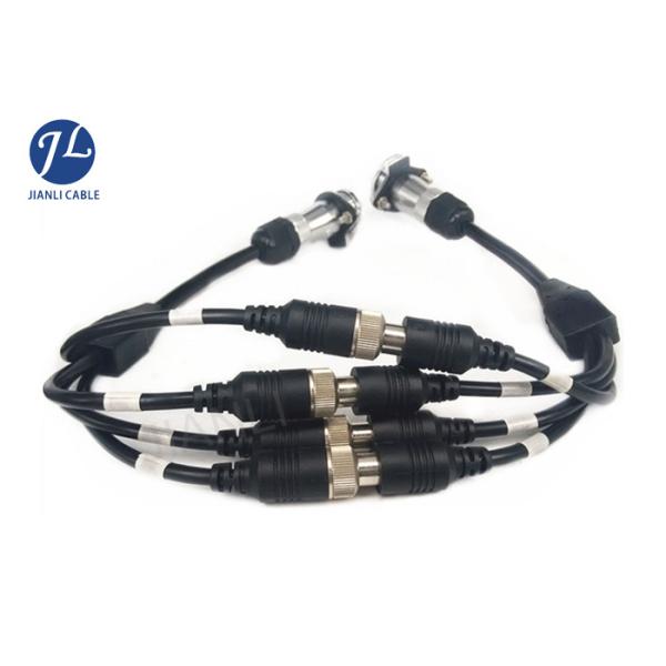 Wireless Hitch Camera Cable Aviation Cable 7 Pin For Rear View Camera System