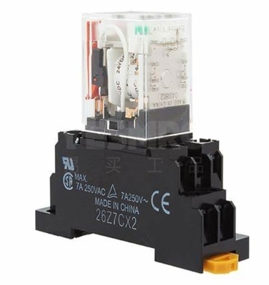 Omron MY2-GS General-Purpose Relay with 24VDC Operation, 662 Ω Coil Resistance, and DPDT Contact Form