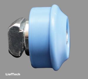 China Light Weight Pulley Roller Wheel with slider For Linear Rolling Component on sale
