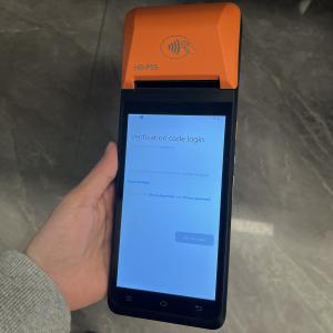 Quality Touch Screen Pos Fingerprint Handheld Android Pos Terminal With 58mm Printer Point Of Sale Systems for sale