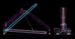 Gantry Type Scraper Reclaimer For Bulk Cargo Handling In Stockyard