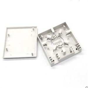 2 / 4 Core Fiber Optic Plate For SC LC Connector Ultra Violet Resistant