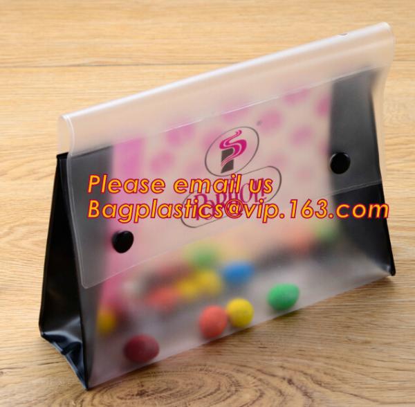Buy Office school filing supplies A4 plastic portable document file bag /envelope pocket file folder with button at wholesale prices