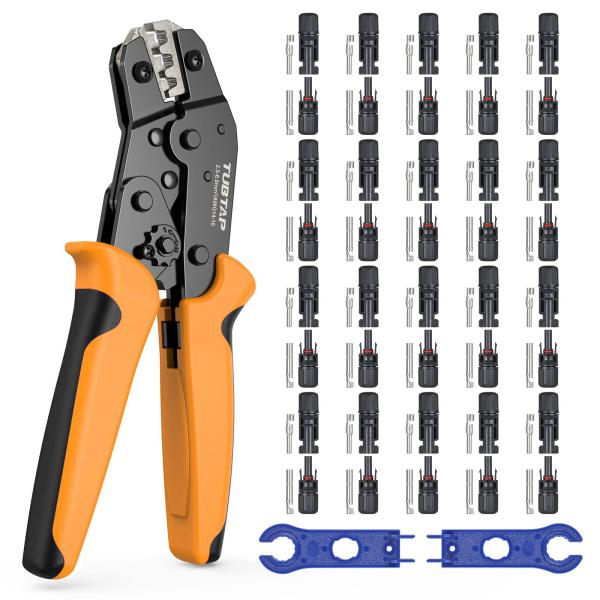 Buy Rustproof Multicolor MC4 Crimper Kit , Multifunctional MC4 Connector Tool Kit at wholesale prices