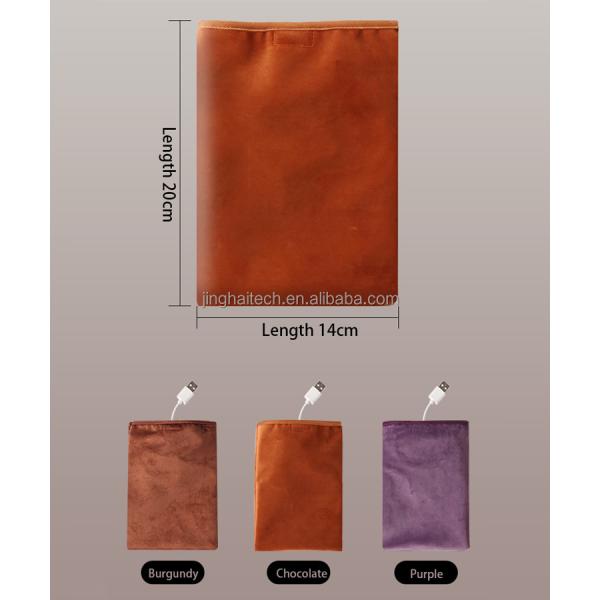 5v Usb Hand Warming Bag Multi Functional Flannel Material 14*20cm
