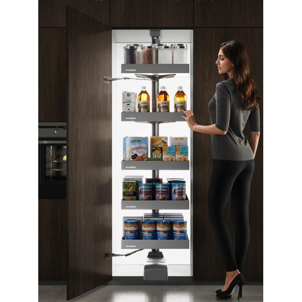 Customizable White Solid Wood High Gloss Kitchen Cabinet for Villa Renovation Project