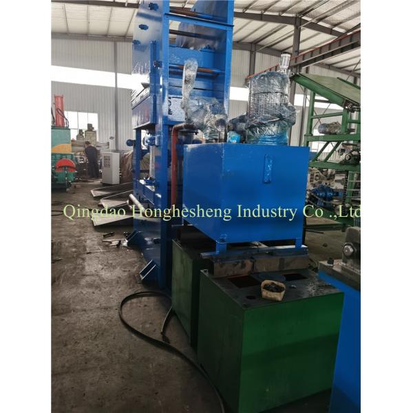 1500*500mm Plate Vulcanizing Press Speed Bump Making Machine 1 Layer Electric Heating