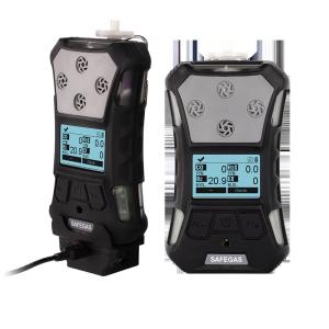 Quality IECEX ATEX Certificated Personal Multi Gas Detector For Toxic H2s O2 Ch4 Co Gases for sale