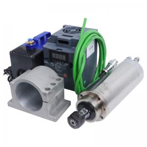 China High Frequency 2.2KW ER20 Water Cooled Machine Tool Spindle Kit for 220v/380v Voltage on sale