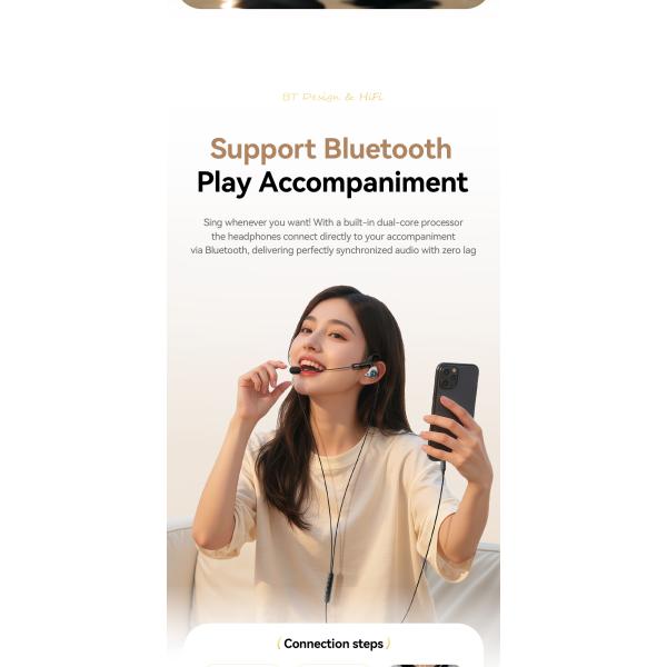 ESSAGER SK1 USB Type-C Earphones with 10mm Graphene Diaphragm Built-In Sound Card and Noise Cancelling for High-Quality Audio