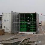 Fully-enclosed Hydroponic Container Millet Grass Fodder Sprouting Machine 1ton