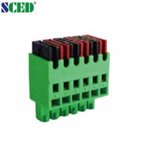 Quality Screwless Plug in Terminal Block / 3.81mm Phoenix terminal blocks for sale