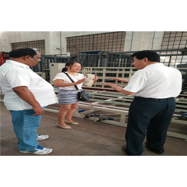 Automatic Prefabricated Walls Fiber Cement Board Production Line Panel Making Machinery
